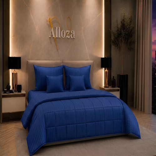 ست روتختی هتلی پارچه راه راه Alloza -